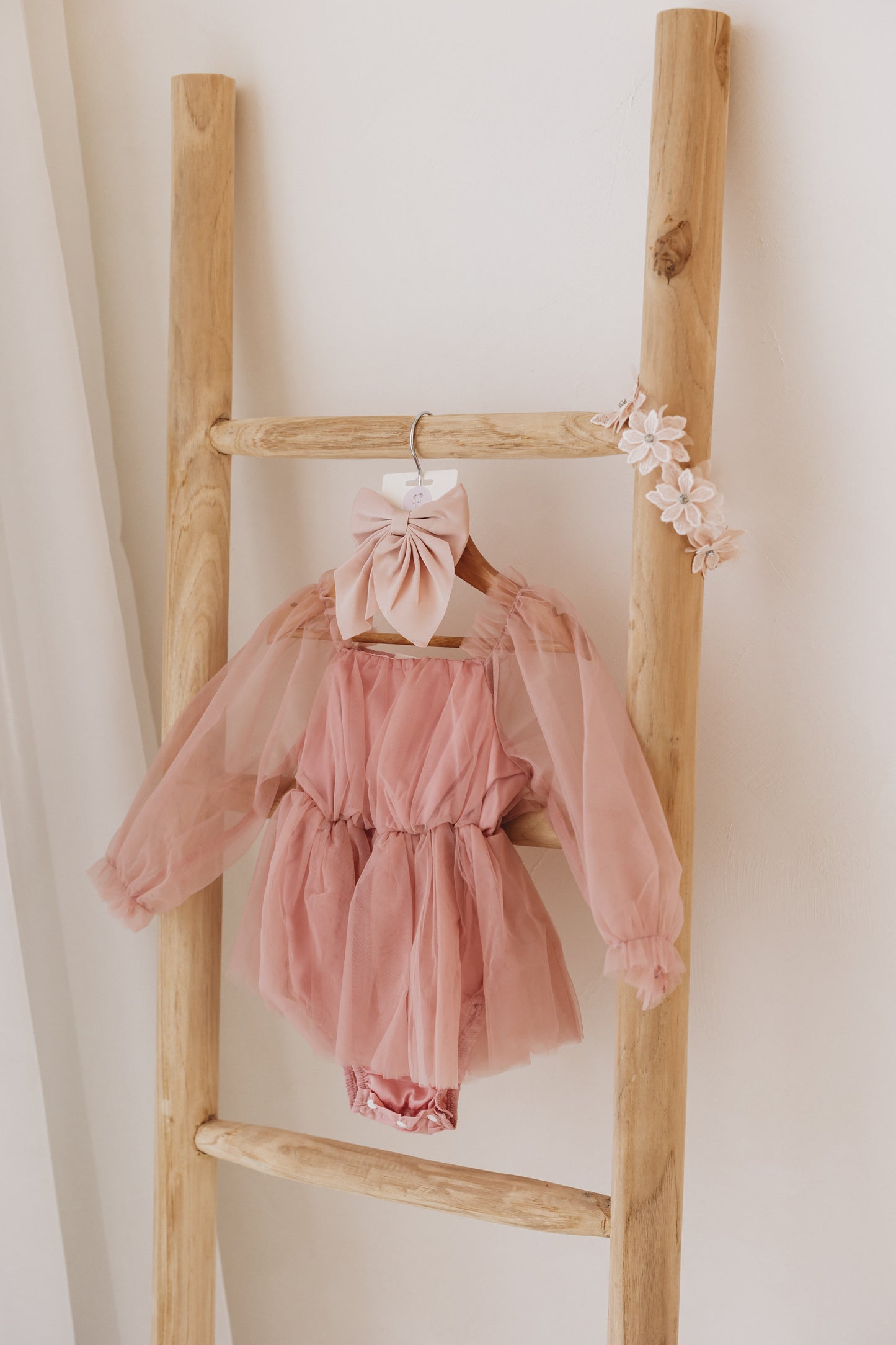 Mimi Dress, Dusty Pink