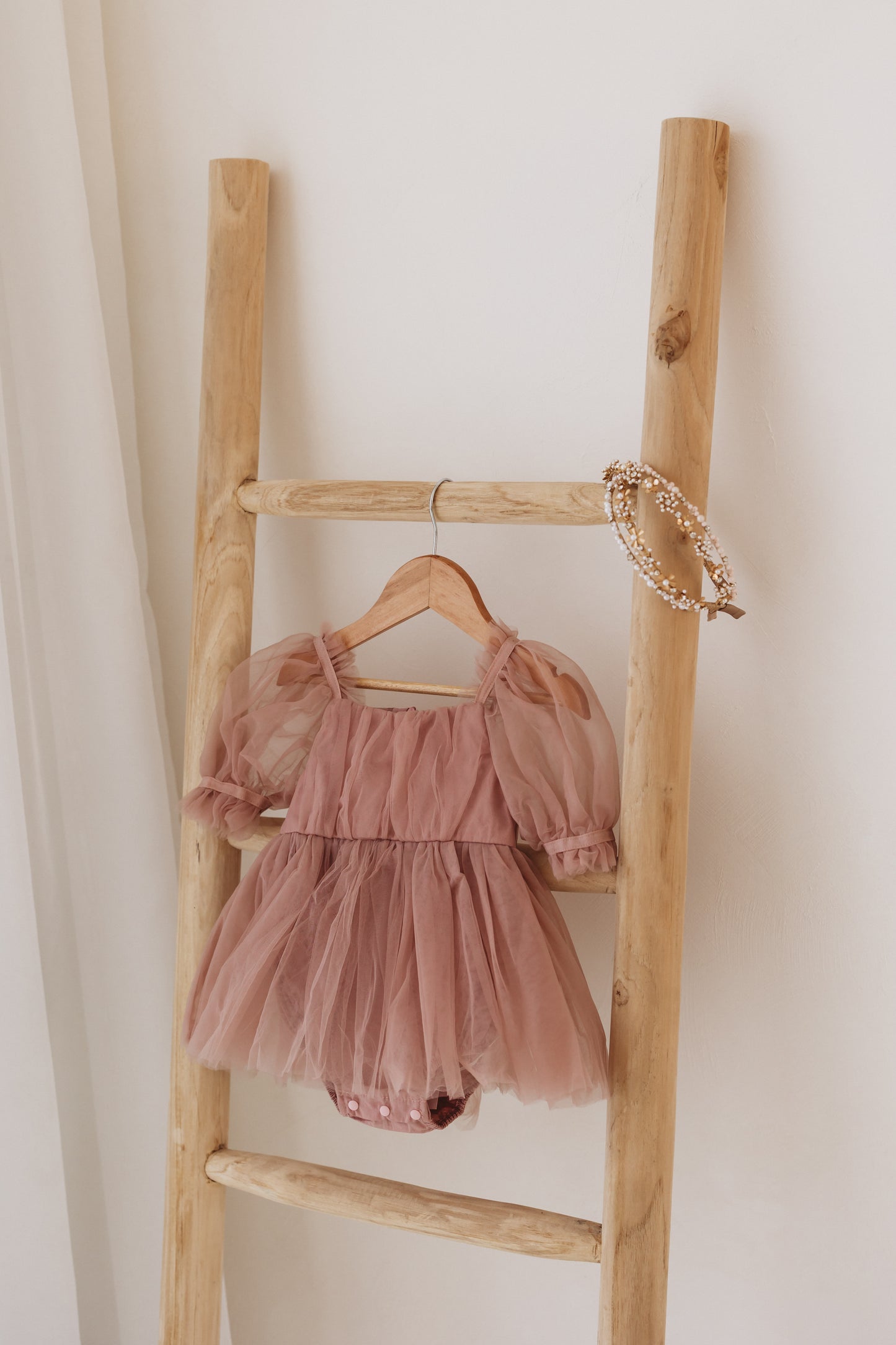 Olivia Dress, Dusty Rose
