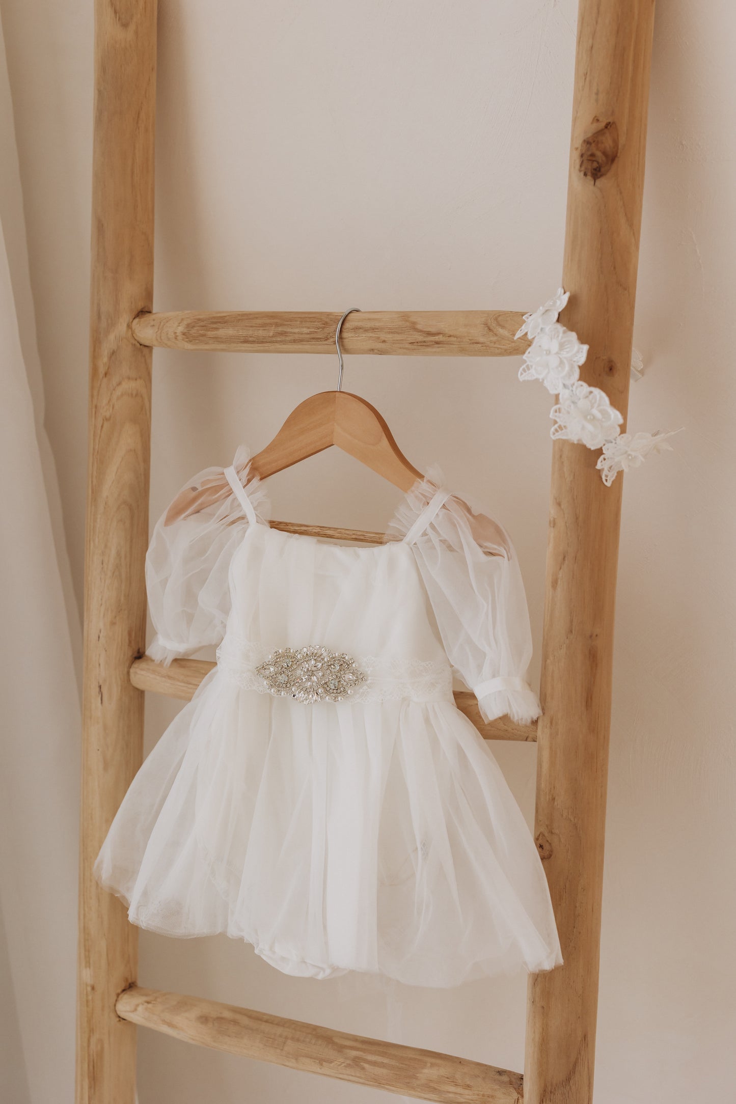 Olivia Dress, White