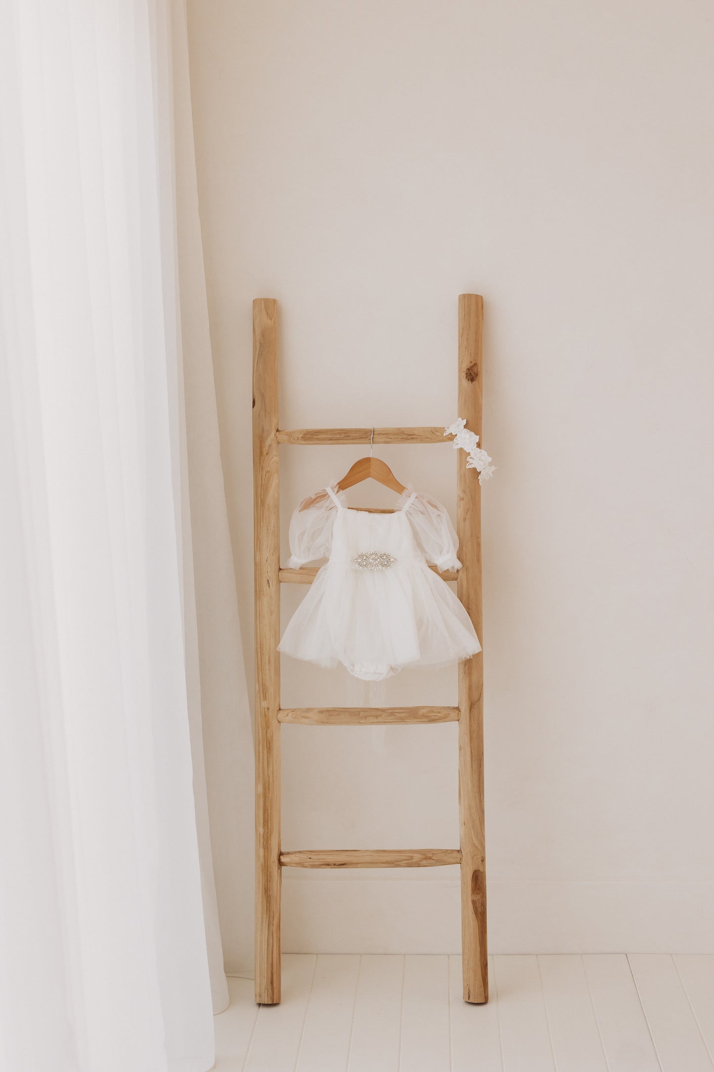 Olivia Dress, White