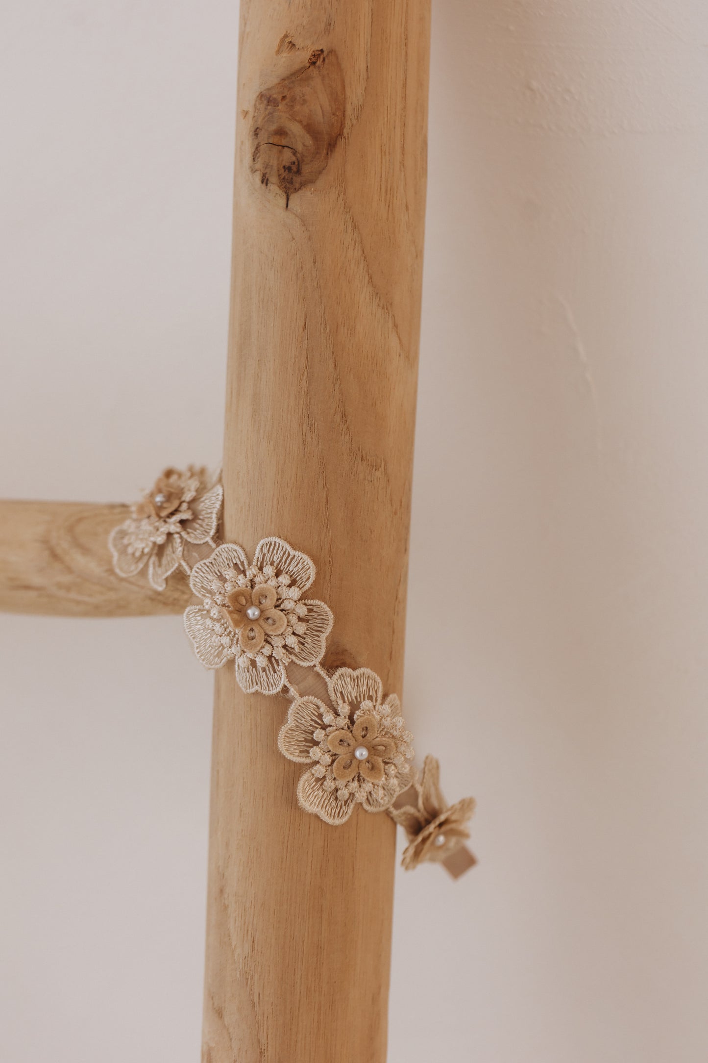 Flower Headband, Champagne