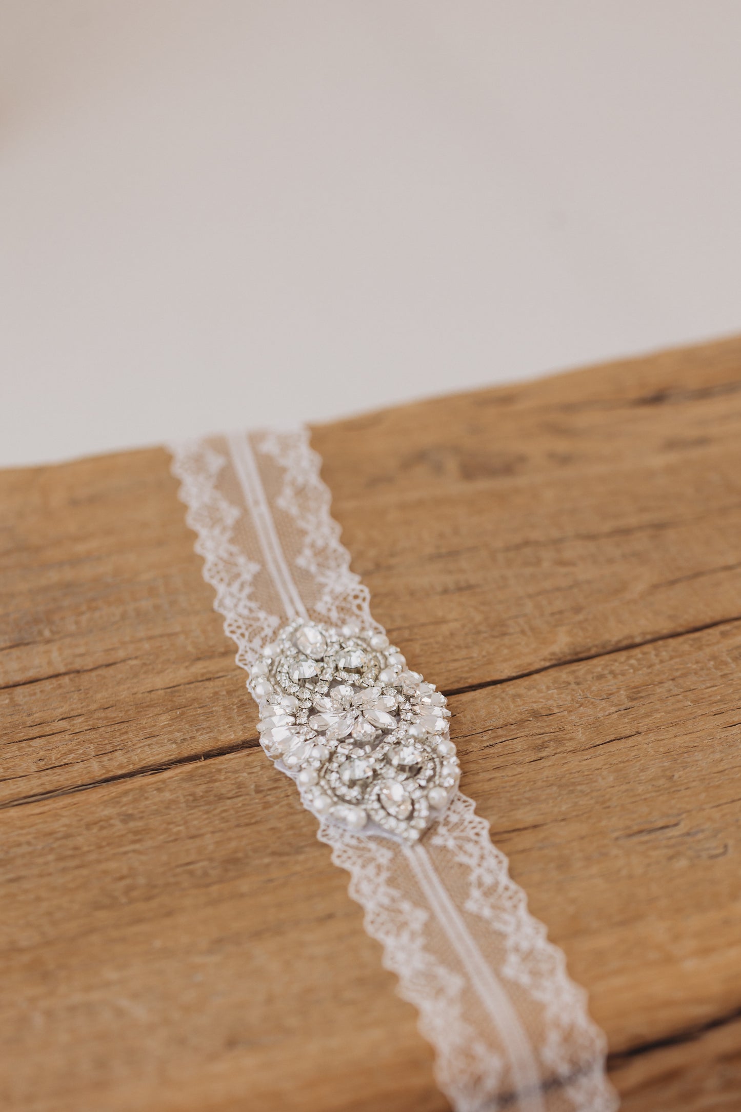 Lace Diamante Belt