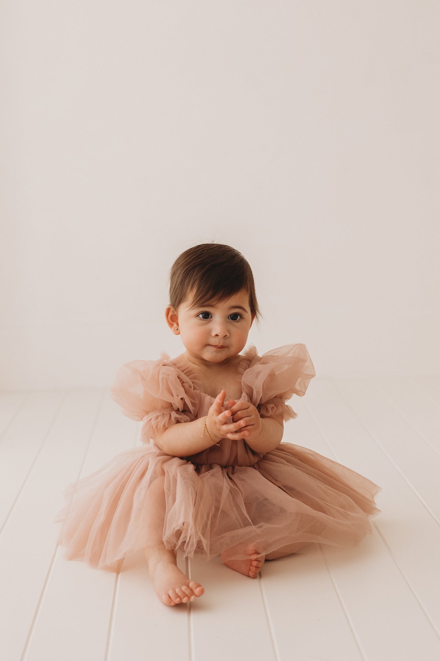 Olivia Dress, Dusty Rose