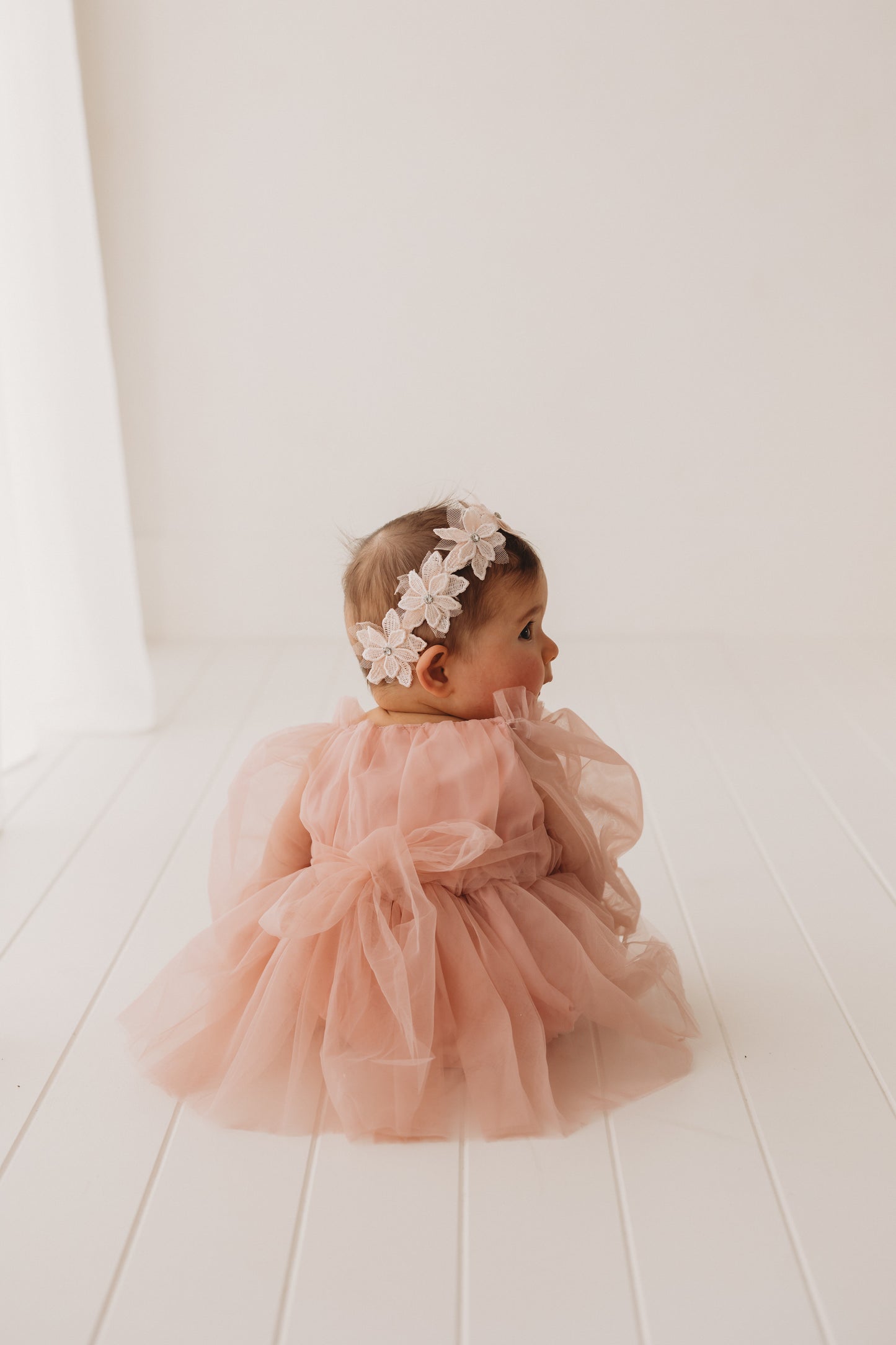Flower Headband, Pink