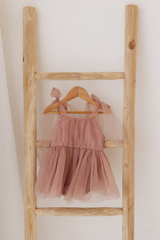 Emilia Dress, Dusty Rose