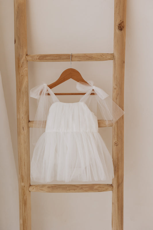 Emilia Dress, White
