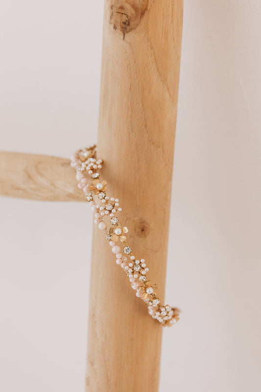Jewelled Headband, Pink