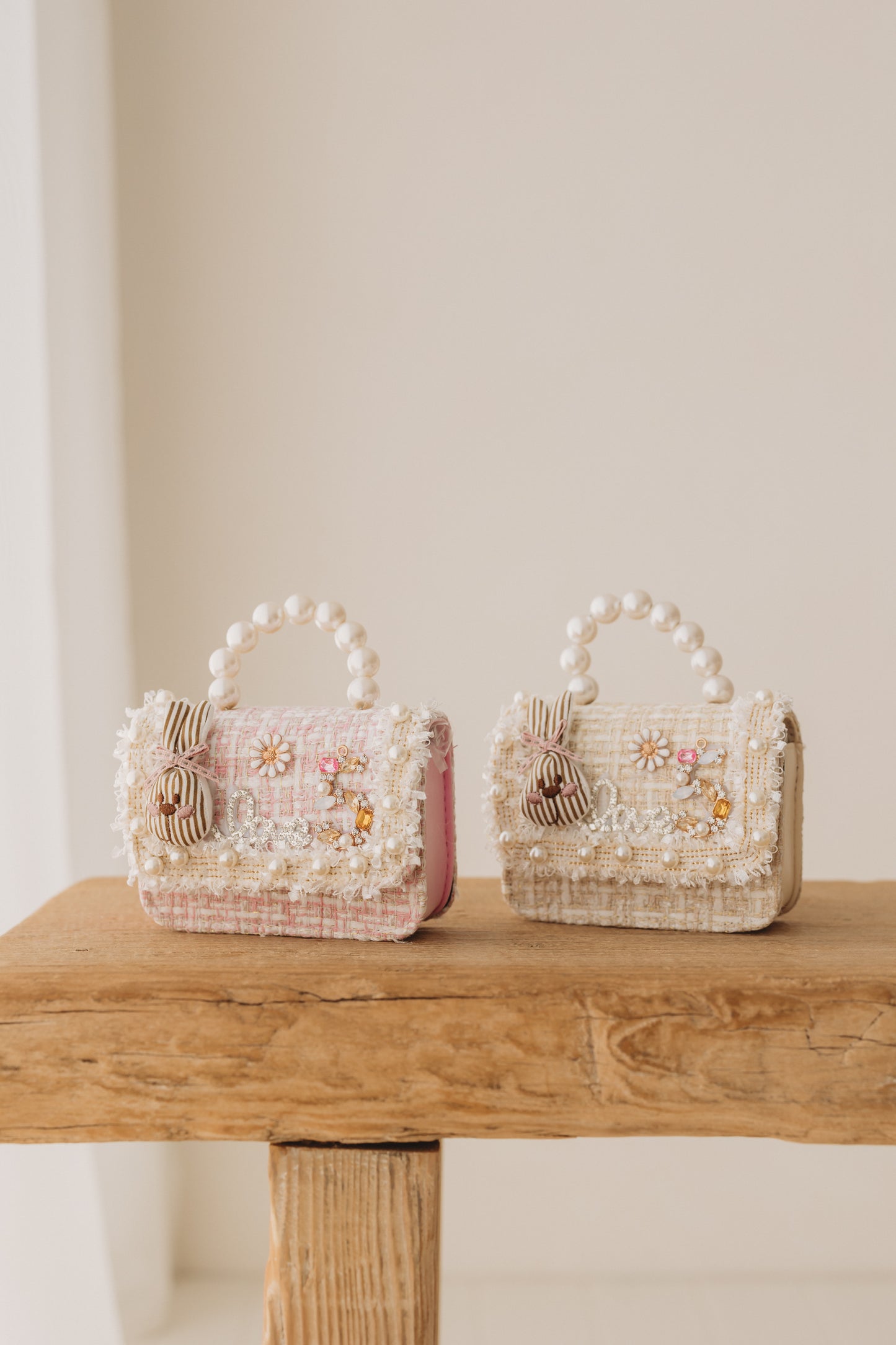 Embellished Tweed, Cream