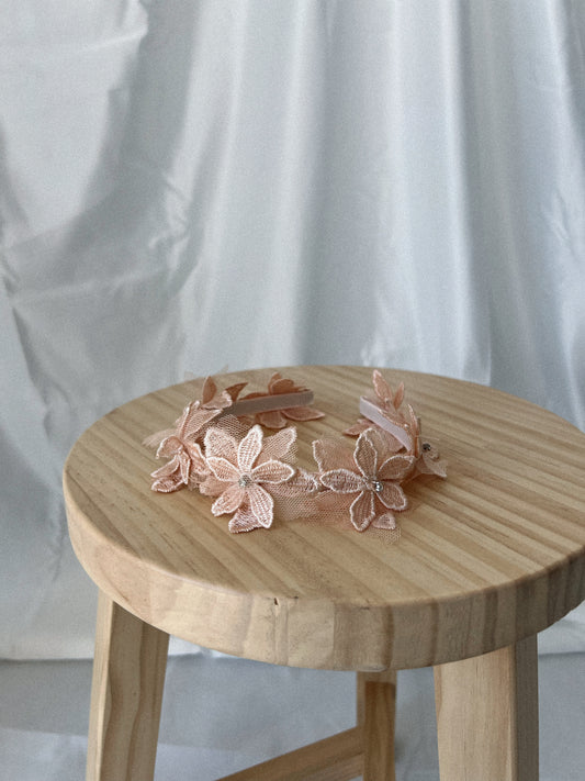 Flower Headband, Pink