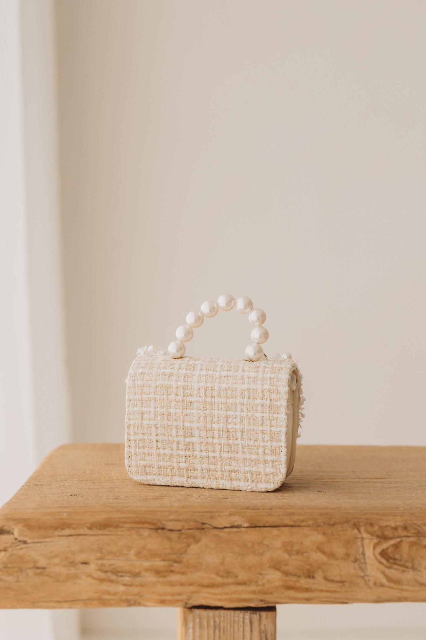 Embellished Tweed, Cream