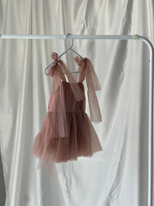 Emilia Dress, Dusty Rose